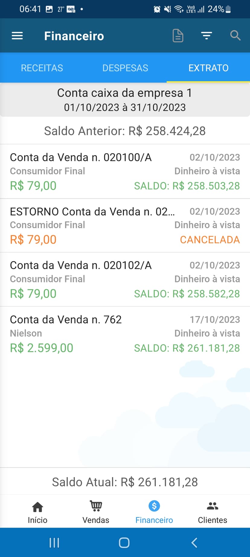 Case Section Finance Module